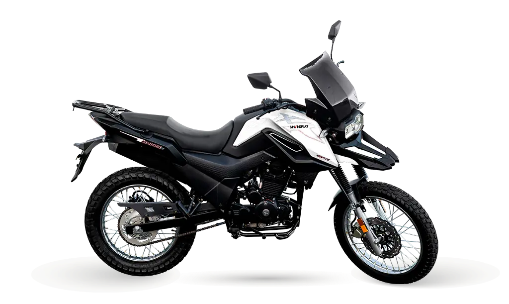 Moto 0 km na cor branca